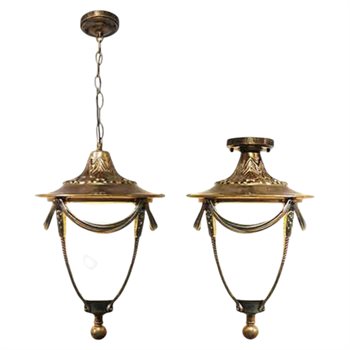 Đèn thả đồng 355 Decor TD34 TD34