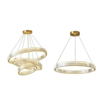 Đèn thả Pha Lê K9 355 DECOR THD7050 LED 3 CĐ THD7050