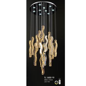 Đèn thả trần led nghệ thuật Ø800*H2000, LED 75W TL 1600/10