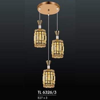 Đèn thả trần led trang trí E27*3 TL 6326/3