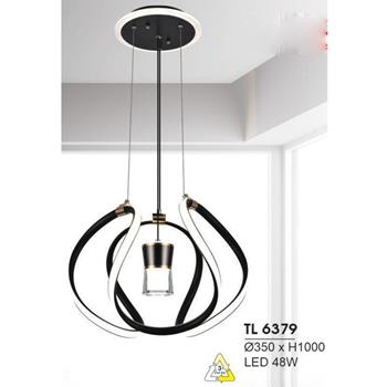 Đèn treo led trang trí Ø350*H1000 - LED 48W, ánh sáng 3 chế độ TL 6379