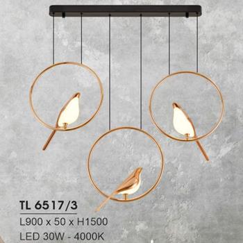 Đèn treo led trang trí L900*50*H1500 - LED 30W - 4000K TL 6517/3