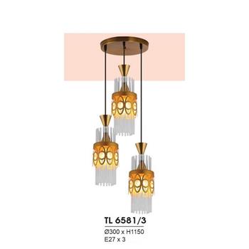 Đèn treo led trang trí Ø300*H1150 - E27*3 TL 6581/3