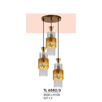 Đèn treo led trang trí Ø300*H1150 - E27*3 TL 6582/3