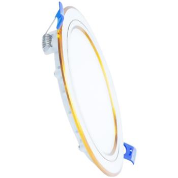 Đèn Led âm trần TLC 9W viền vàng TLC-ASM-HT-VV-9W