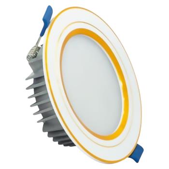 Đèn Led âm trần khối đúc TOS TLC 12W viền vàng TLC-ATO-VV-12W