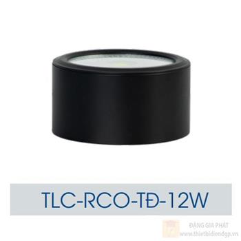Đèn Led ống bơ chiếu rọi Cob115 thân đen TLC-RCO-TĐ-12W
