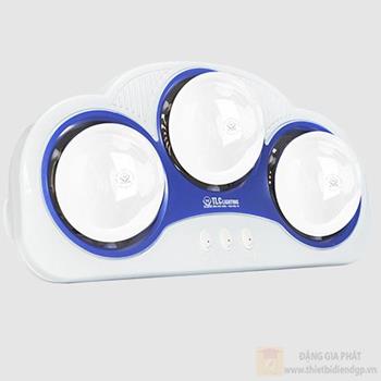 Đèn sưởi nhà tắm 3 bóng trắng TLC-SNT/22-BT03 TLC-SNT/22-BT03