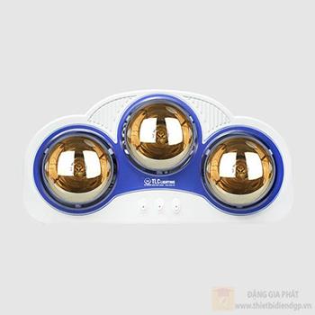 Đèn sưởi nhà tắm 3 bóng vàng TLC-SNT/22-BV03 TLC-SNT/22-BV03