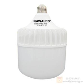 Bóng đèn led bulb trụ thân nhôm Kawaled TN TN80