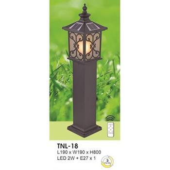 Đèn trụ năng lượng mặt trời L190*W190*H800 - LED 2W + E27*1 - 3 màu ánh sáng TNL-18