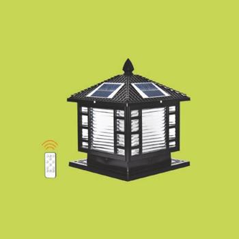 Đèn trụ năng lượng mặt trời 3 màu ánh sáng TNL