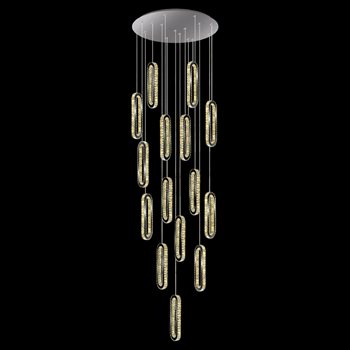 Đèn thả pha lê Andora TPL-2003 - LED 3 CĐ + remote TPL-2003