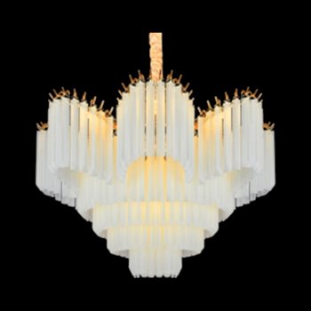 Đèn chùm pha lê Andora Ø600*H400+500-E14*9 TPL-23025/600