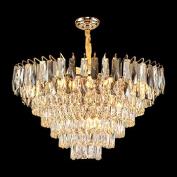 Đèn chùm pha lê Andora Ø800*H520+500 E14*15 TPL-510573/800