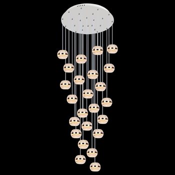 Đèn thả pha lê Andora TPL-5908/24 Ø500*H2800 LED 3 CĐ TPL-5908/24