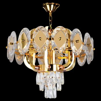 Đèn chùm pha lê Andora TPL-6921/6+6 Ø600*H460 + 500 E14*6 TPL-6921/6+6