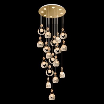 Đèn thả pha lê Andora TPL-8048/18 Ø800*H2700 3000K TPL-8048/18