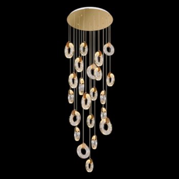 Đèn thả pha lê Andora TPL-8186/22 Ø800*H2700 3000K TPL-8186/22