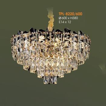 Đèn thả pha lê cao cấp Verona Ø600*H380 - E14*12 TPL-8220/600