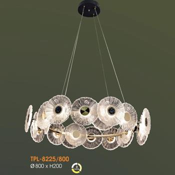 Đèn thả pha lê cao cấp Verona Ø800*H200 - 3 chế độ TPL-8225/800