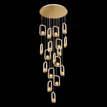 Đèn thả pha lê Andora TPL-8537/18 Ø600*H3000 3000K TPL-8537/18