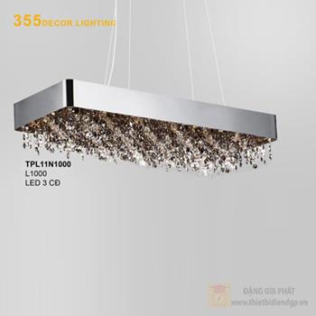 Đèn treo Pha Lê LED 3CĐ - L1000 TPL11N1000