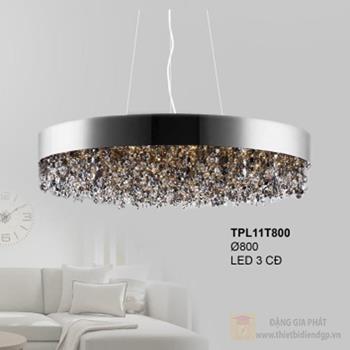 Đèn treo Pha Lê LED 3CĐ - Ø800 TPL11T800