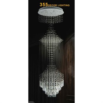 Đèn thả pha lê 355 DECOR TPL208 Ø700*H2200 TPL208