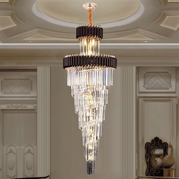 Đèn thả pha lê 355 Decor Ø600*H1800 - E14*29 TPL8097D1800