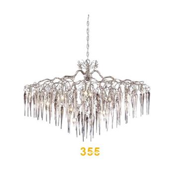 Đèn treo pha lê bóng G9*16 - L1500 TPL908 NGANG
