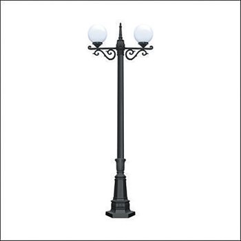 Đèn trụ sân vườn Euroto TRỤ-058 TRỤ 058