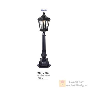 Đèn trụ sân vườn TRỤ - 276 Ø180 x H850 E27 x 1 TRỤ - 276