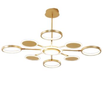Đèn thả thiết kế W1000 - LED 3 CĐ TTK116T12 VÀNG