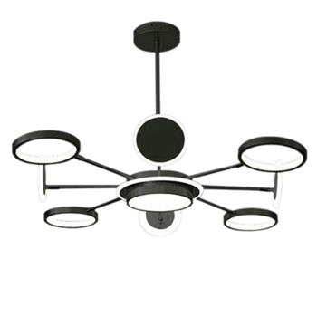 Đèn thả thiết kế W900 - LED 3 CĐ TTK116T8 ĐEN