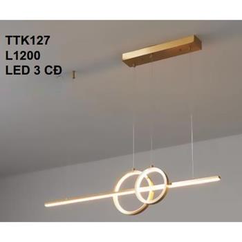 Đèn thả thiết kế L1200 - LED 3 CĐ TTK127