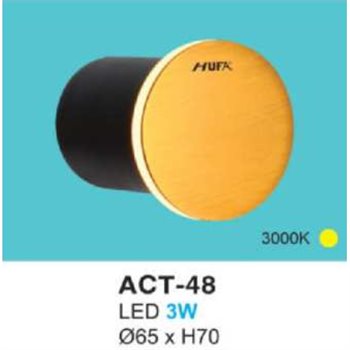 Đèn âm cầu thang tròn HUFA Ø65*H70-3W - 3000K ACT-48