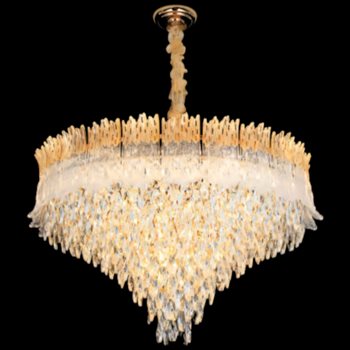 Đèn chùm pha lê Andora Ø800*H480 + 500 - E14*22 - Pha Lê K9 TPL-85012/800