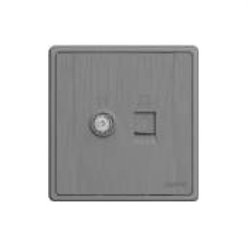 Ổ cắm Tivi + mạng lan MPE S7TV/LAN-GY S7TV/LAN-GY