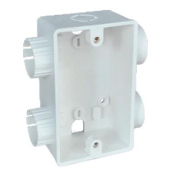 Đế đơn gắn âm chữ nhật 105x64x40mm S1G113