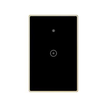 Công tắc Zigbee KAZ dành cho máy nước nóng lạnh màu đen hình chữ nhật ZB120Y-20AQBM(B)