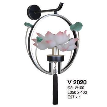 Đèn Vách Trang Trí Đế Ø100, L350*400, E27*1 V 2020