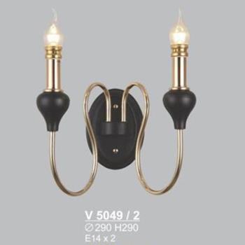 Đèn vách nến Ø290*H290, E14*2 V 5049/2