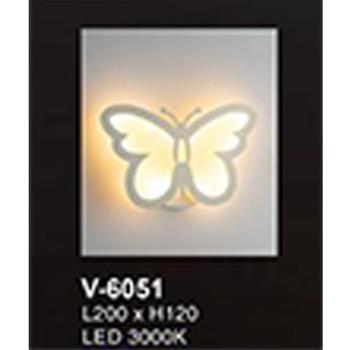 Đèn vách trang trí Led Verona 3000K, L200xH120 V-6051