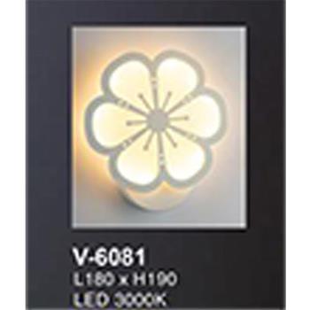 Đèn vách trang trí Led Verona 3000K, L180xH190 V-6081