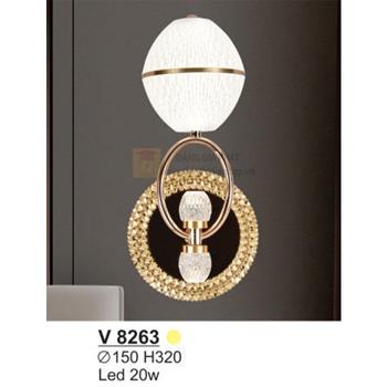 Đèn vách trang trí Led 20W - Ø150*H320 - ánh sáng vàng V 8263
