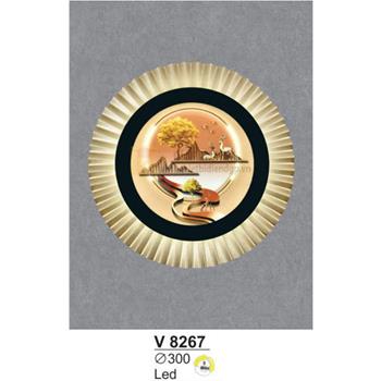 Đèn vách trang trí Sano VT 8267 Ø300 Led 3 màu VT 8267