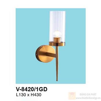 Đèn vách trang trí Verona L130*H430 - vỏ vàng V-8420/1GD