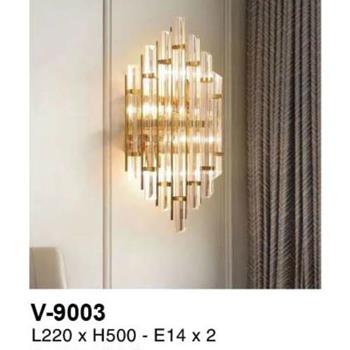 Đèn vách trang trí L220*H550 - E14*2 V-9003