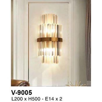 Đèn vách trang trí L200*H500 - E14*2 V-9005